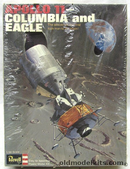 Revell 1/96 Apollo 11 - Columbia and Eagle LEM / CM /SM, H1862 plastic model kit